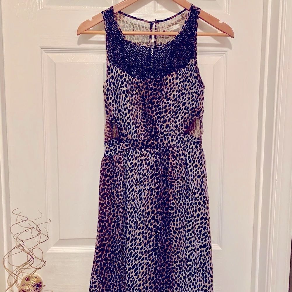 Super Sexy Animal Print Maria Filo Dress